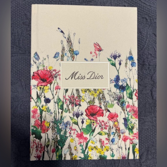 Christian Dior Miss Dior Novelty Notebook - Cream Cover - Picture 1 of 2